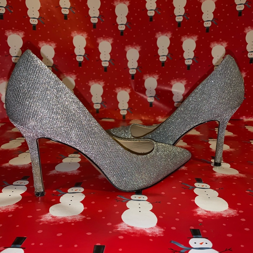 The Sissy Sparkle Sweater Heels